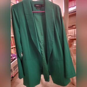Green blazer